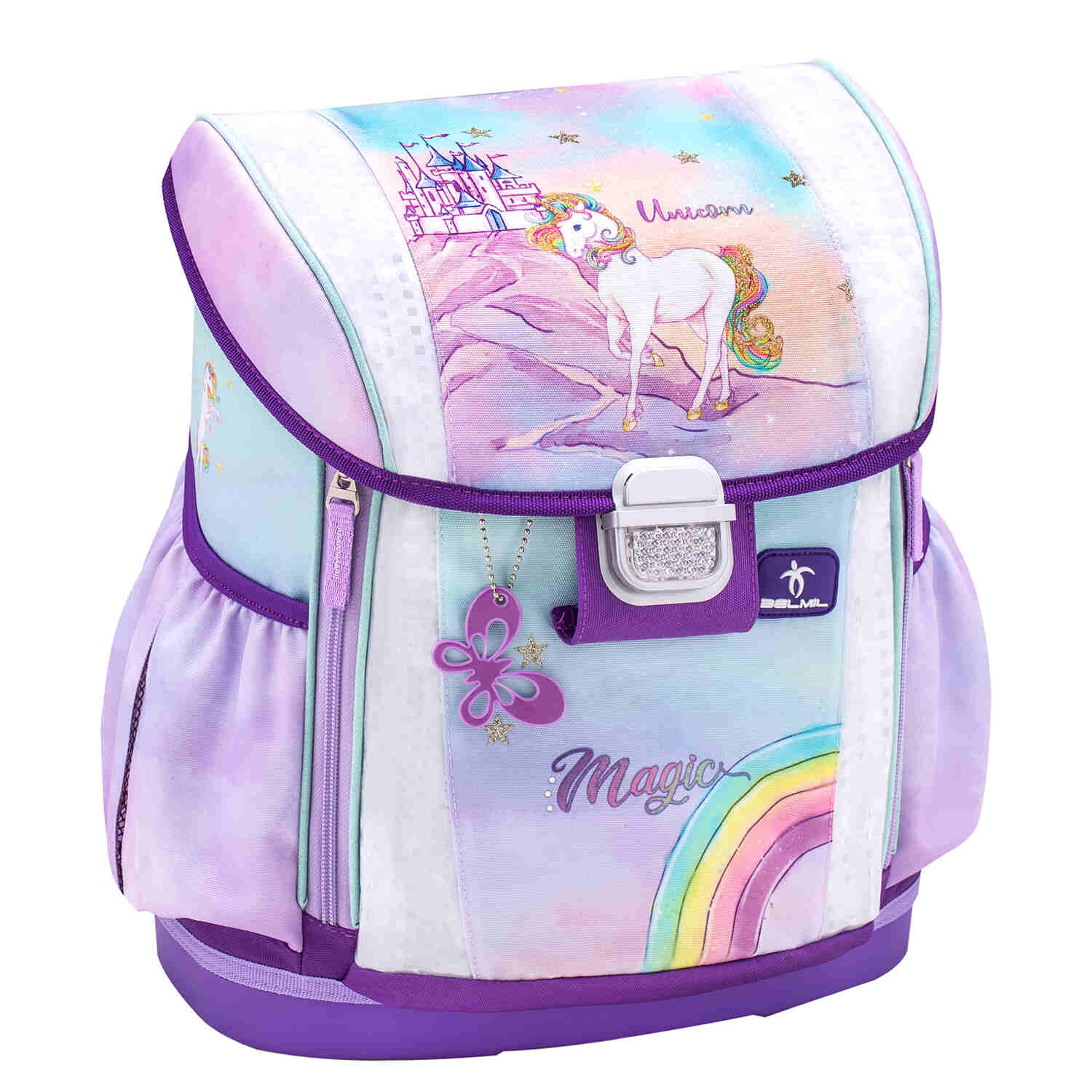 Školska Torba Customize-me Rainbow unicorn magic