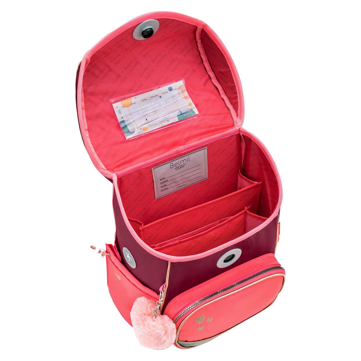 Premium Školska Torba Compact Plus Coral