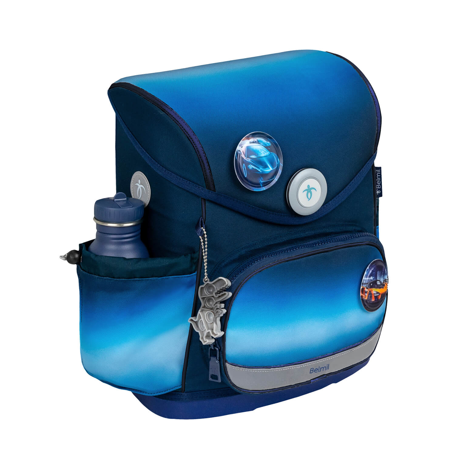 Premium Školska Torba Compact Plus Blue-navy